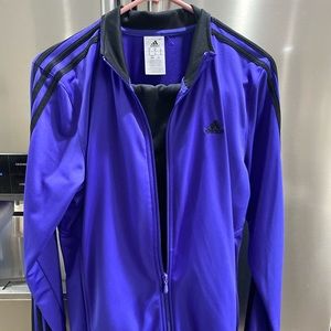Purple Adidas Sweat Set